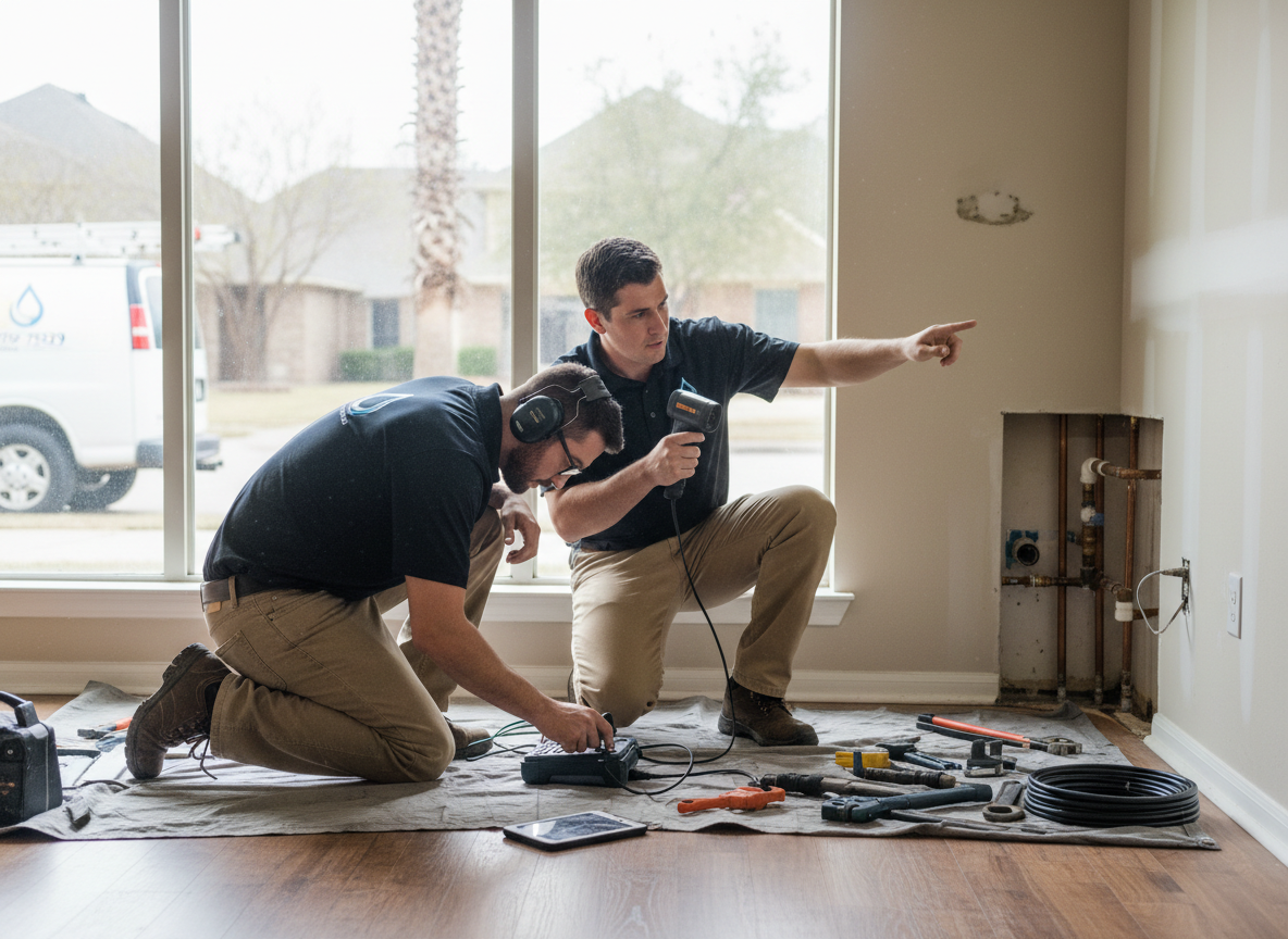 Hidden Water Leak Detection in University Park, TX, TX 75205