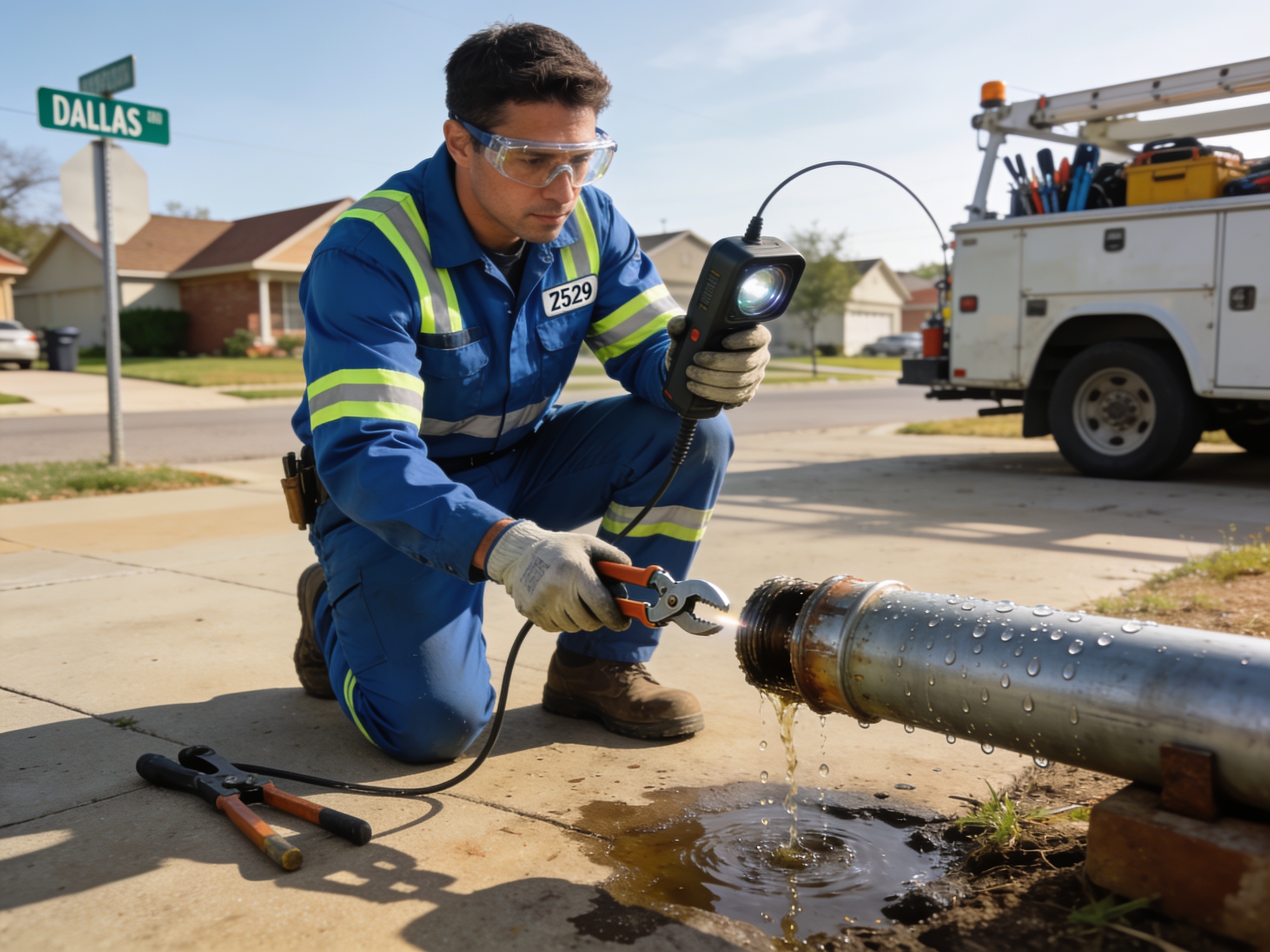 Pipe Leak Detection and Repair in Dallas 75229, TX